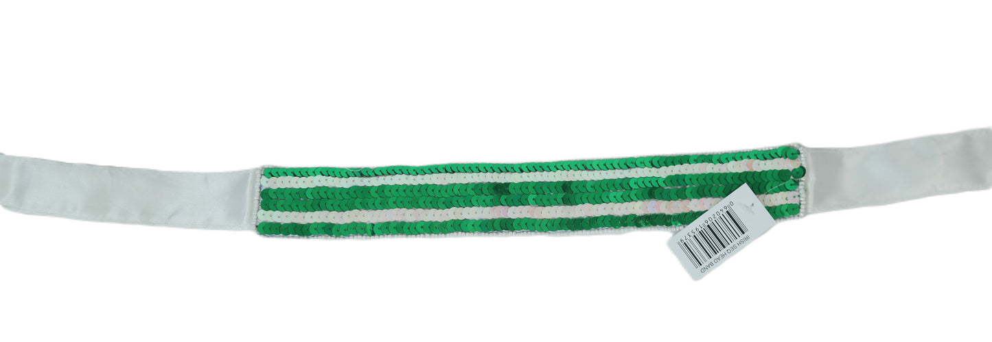 St Patrick real sequined Headband