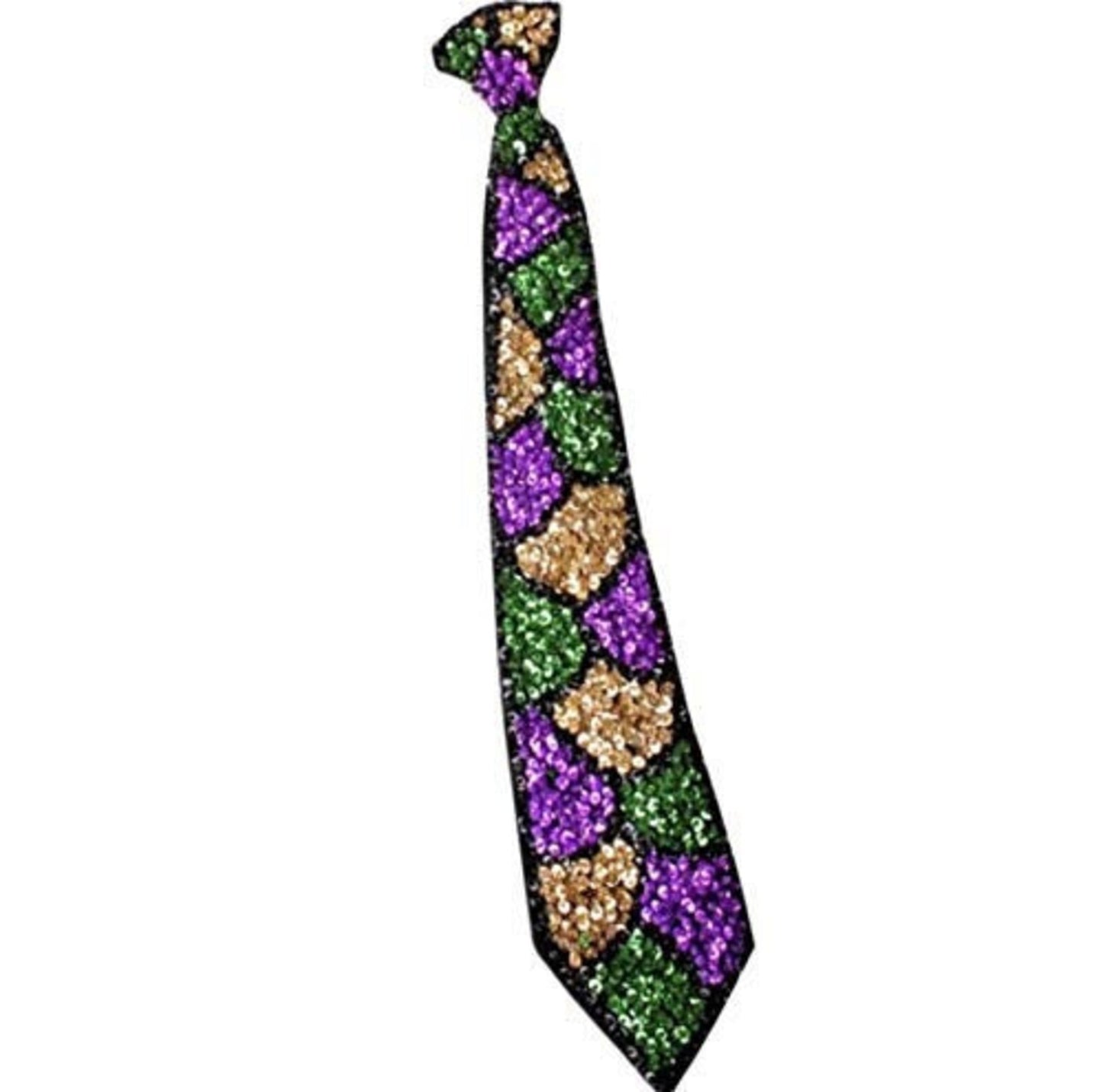 Real Sequined Neck Tie