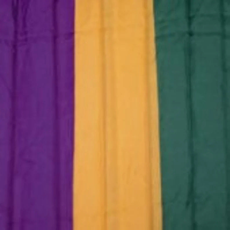 Mardi Gras Bunting Fabric