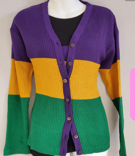 mardi gras vests