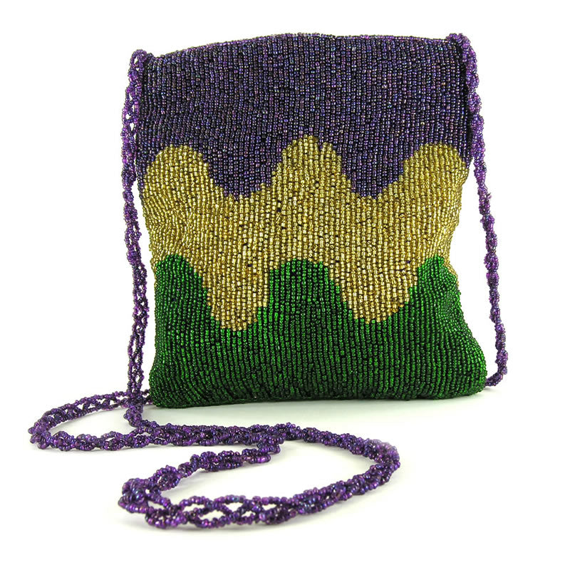 Mardi Gras Costume Ball Purses & Accessories - Glass Beaded Evening Purse
