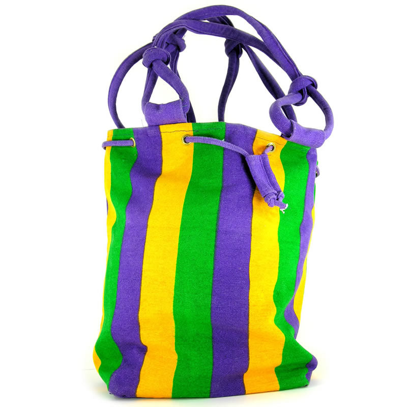 Mardi Gras Parade Route Tote Bags - Heavy Canvas Mardi Gras Tote Bag