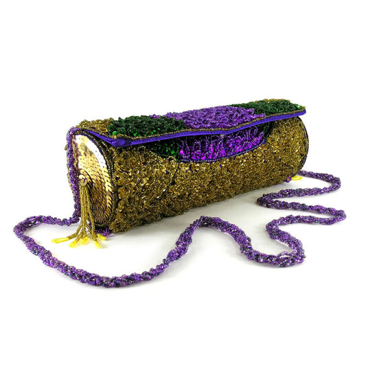 Mardi Gras Costume Ball Purses  - Glass Beaded Evening Purse